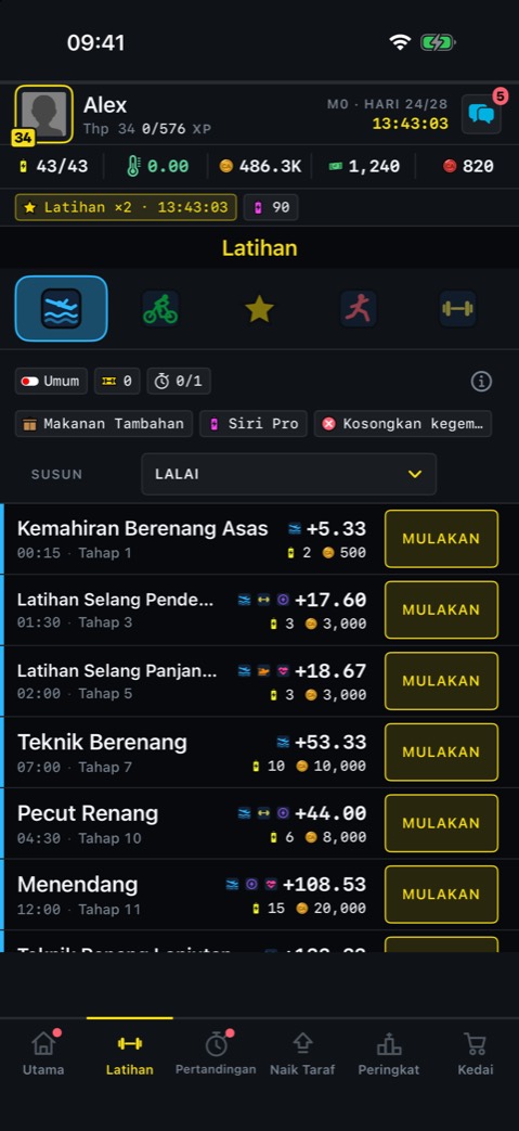 Berlatih
