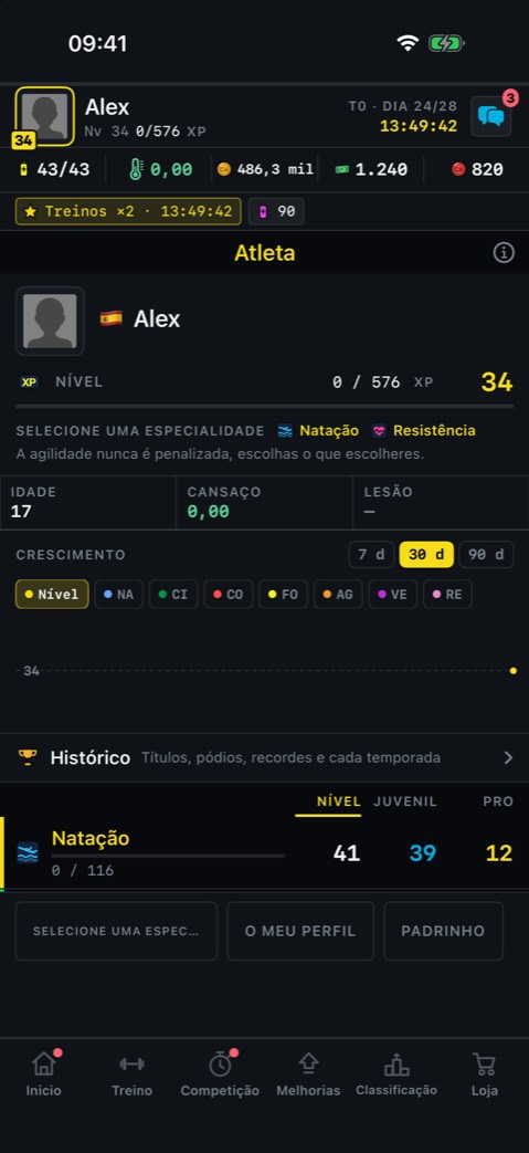 O teu atleta